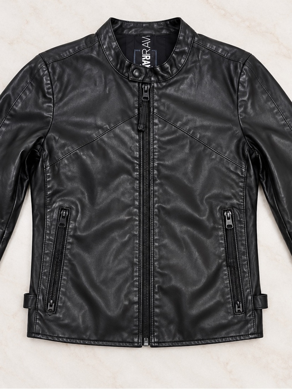 G-Star RAW Black Moto Chopper Jacket – Size S